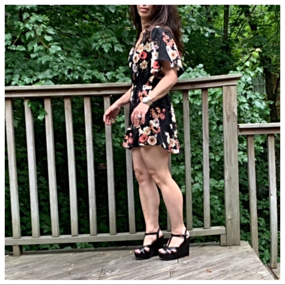 Floral romper - Picture 4 of 7